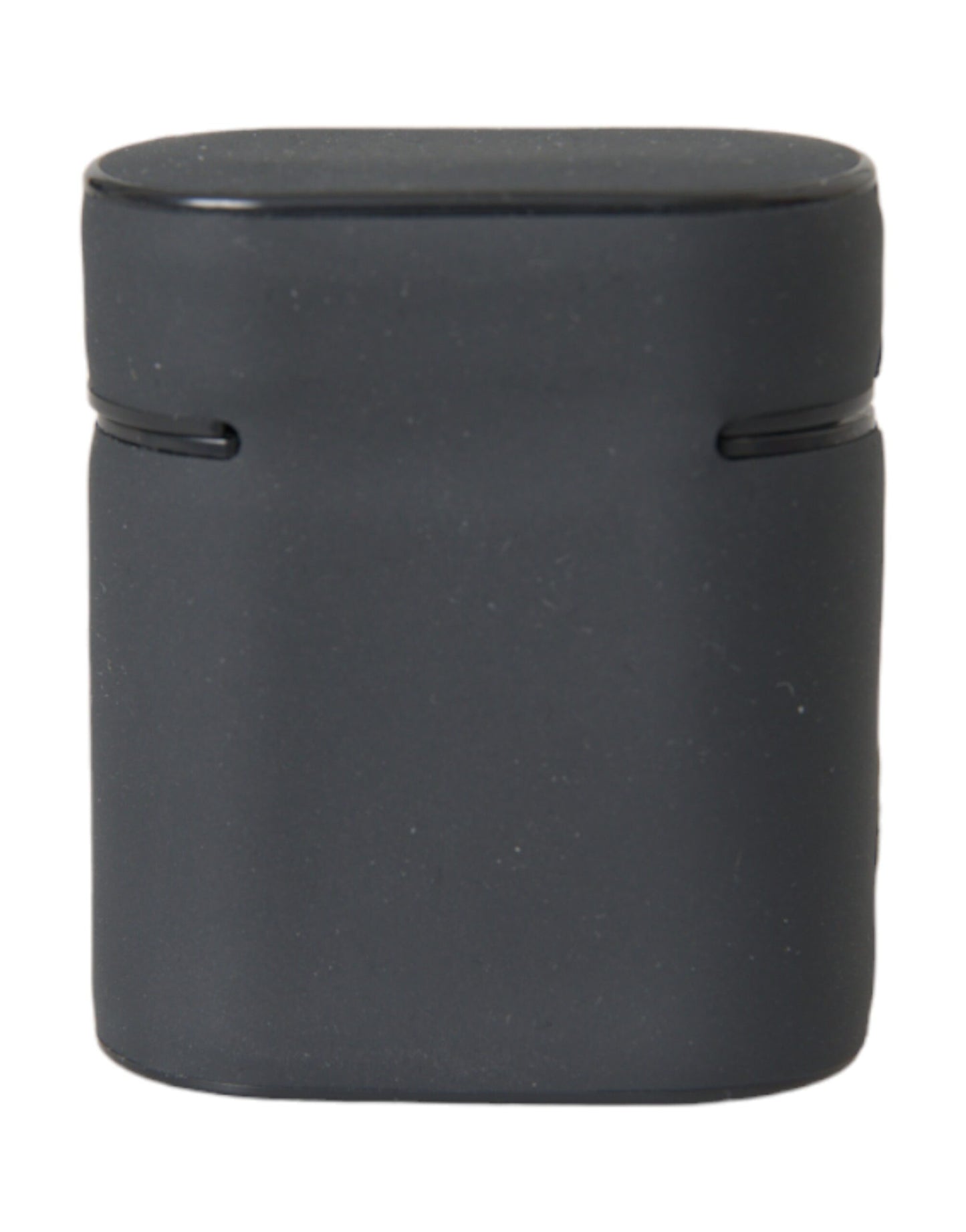 Funda para AirPods de silicona con logotipo en relieve en blanco y negro