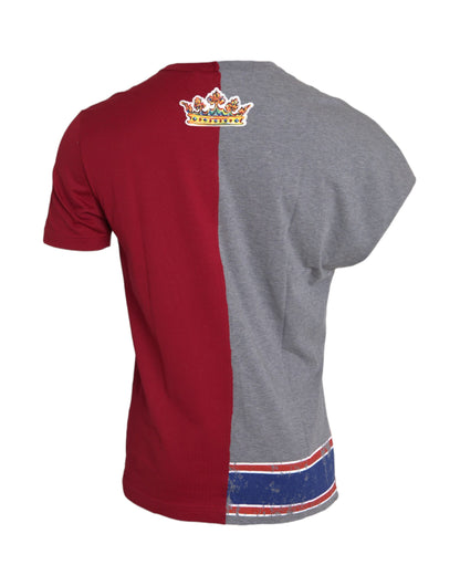 Camiseta de manga corta con gráfico multicolor