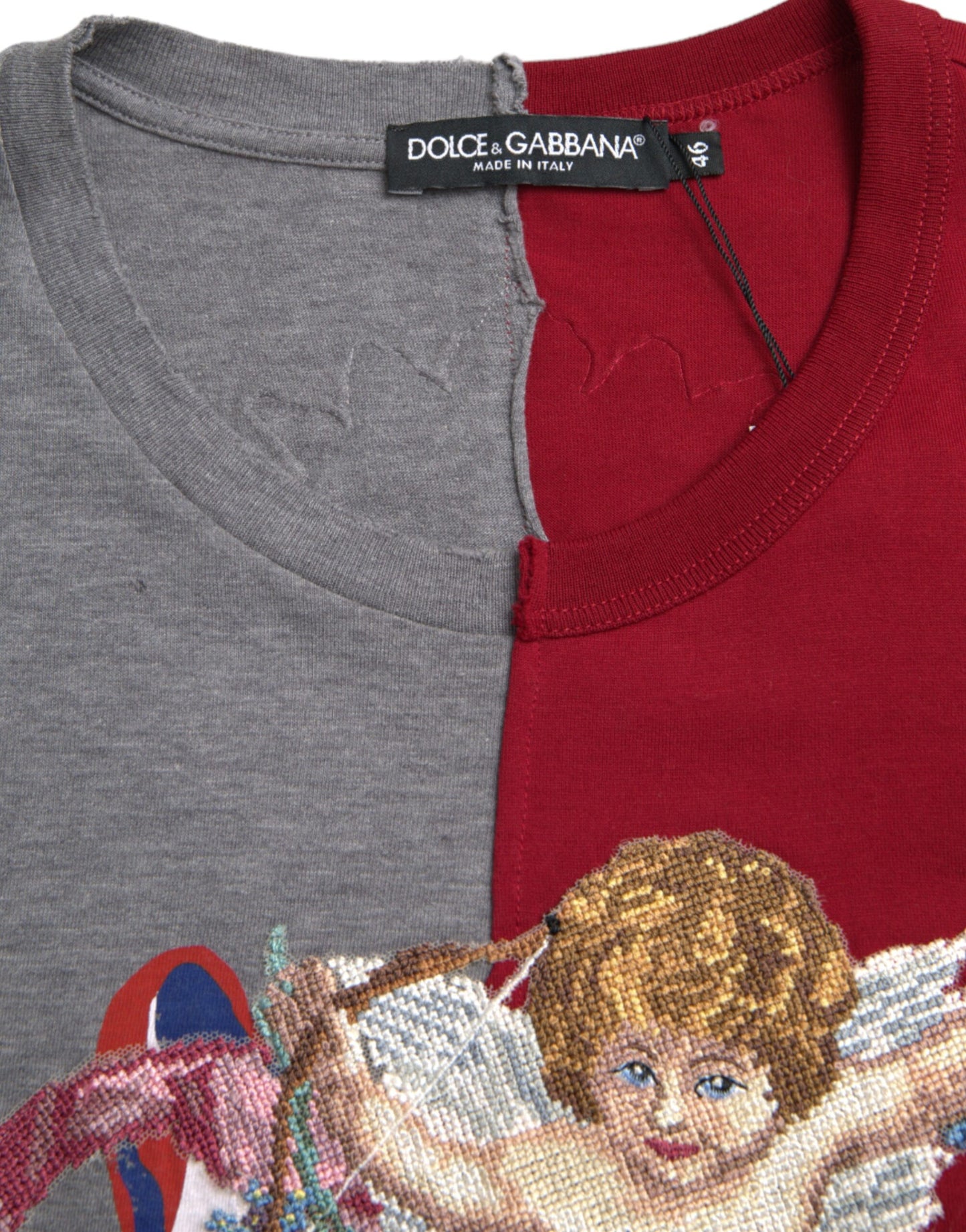 Camiseta de manga corta con gráfico multicolor