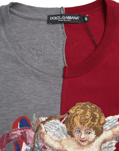Camiseta de manga corta con gráfico multicolor