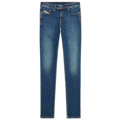 Vaqueros y pantalones de algodón azul
