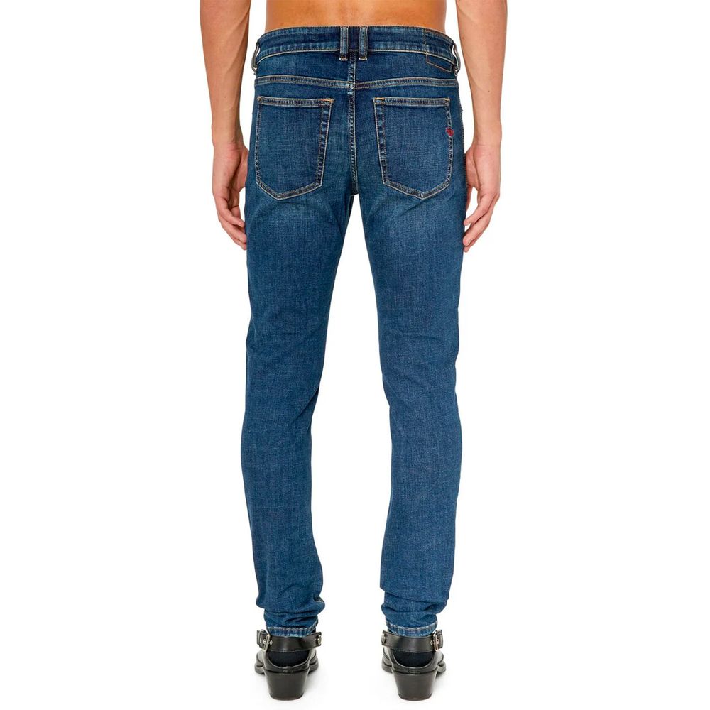 Vaqueros y pantalones de algodón azul