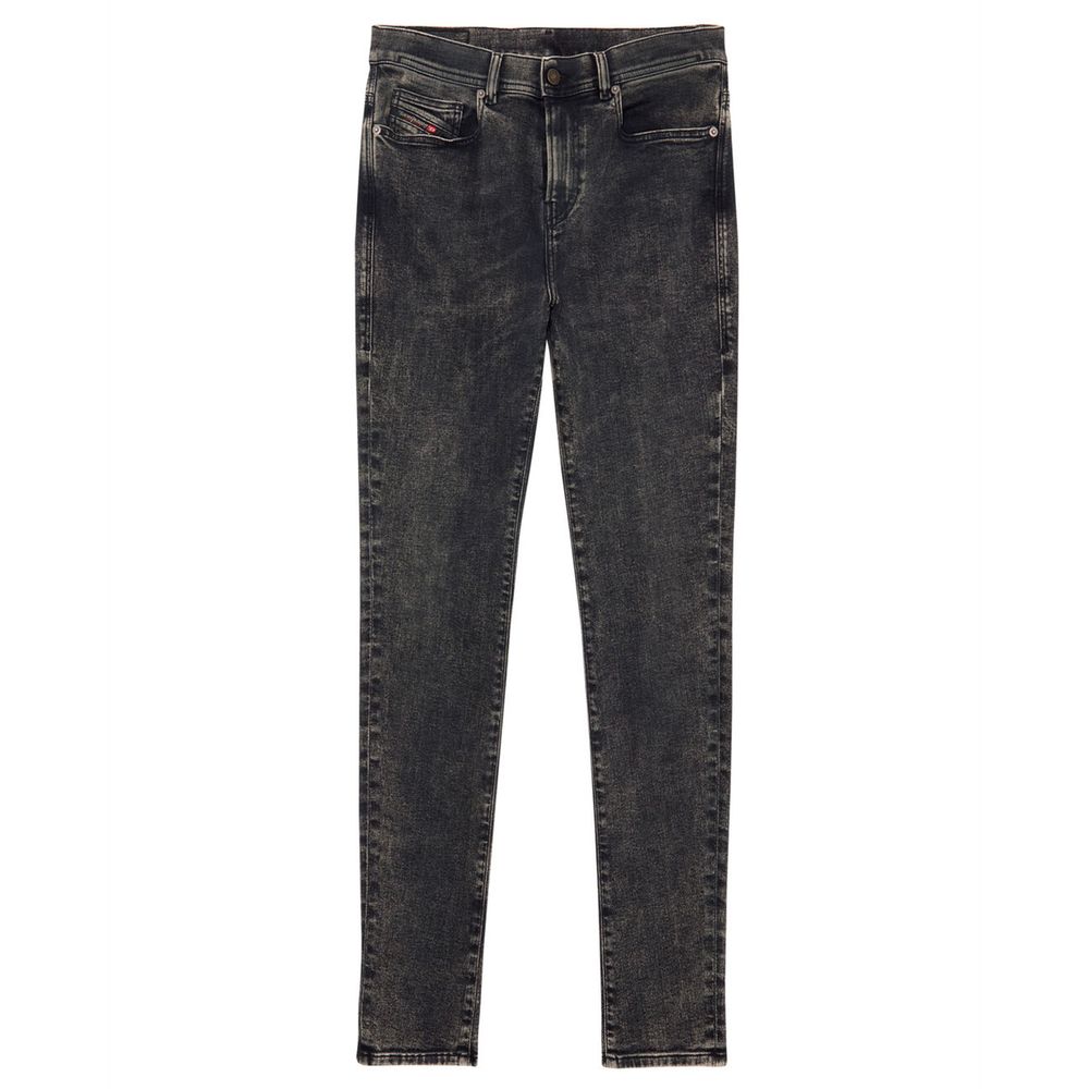 Vaqueros y pantalones de algodón negro