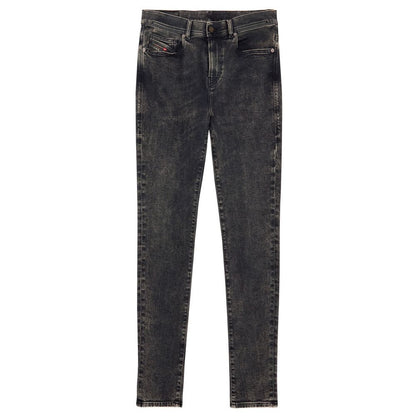 Vaqueros y pantalones de algodón negro