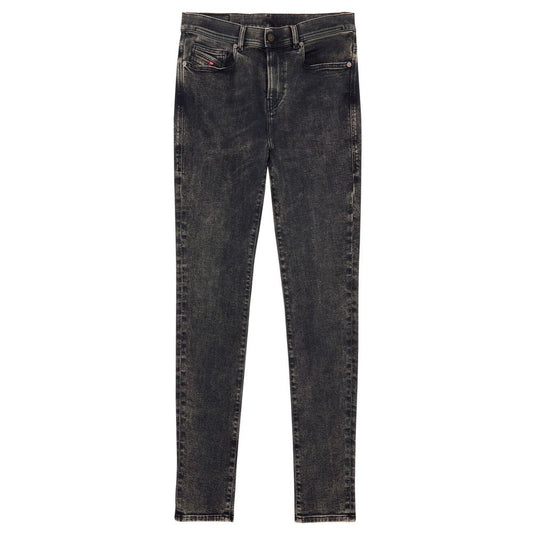 Vaqueros y pantalones de algodón negro