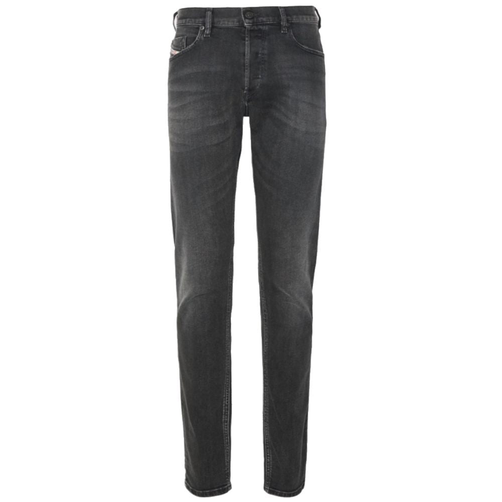 Vaqueros y pantalones de algodón negro
