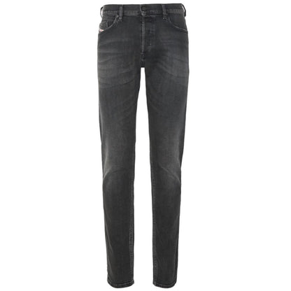 Vaqueros y pantalones de algodón negro