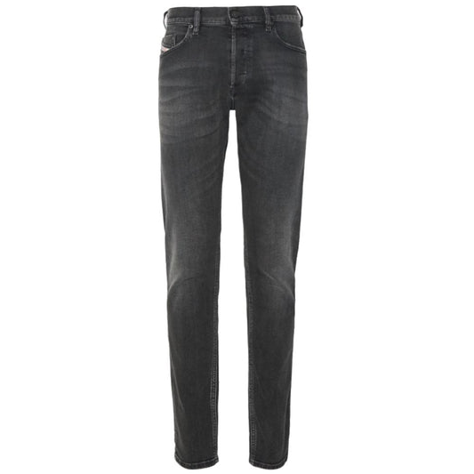 Vaqueros y pantalones de algodón negro