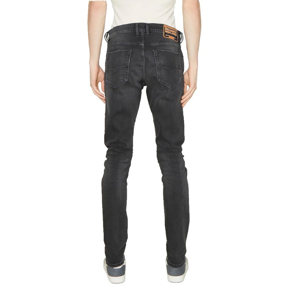Vaqueros y pantalones de algodón negro