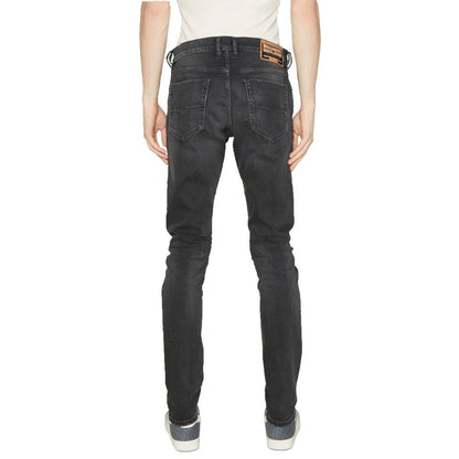 Vaqueros y pantalones de algodón negro