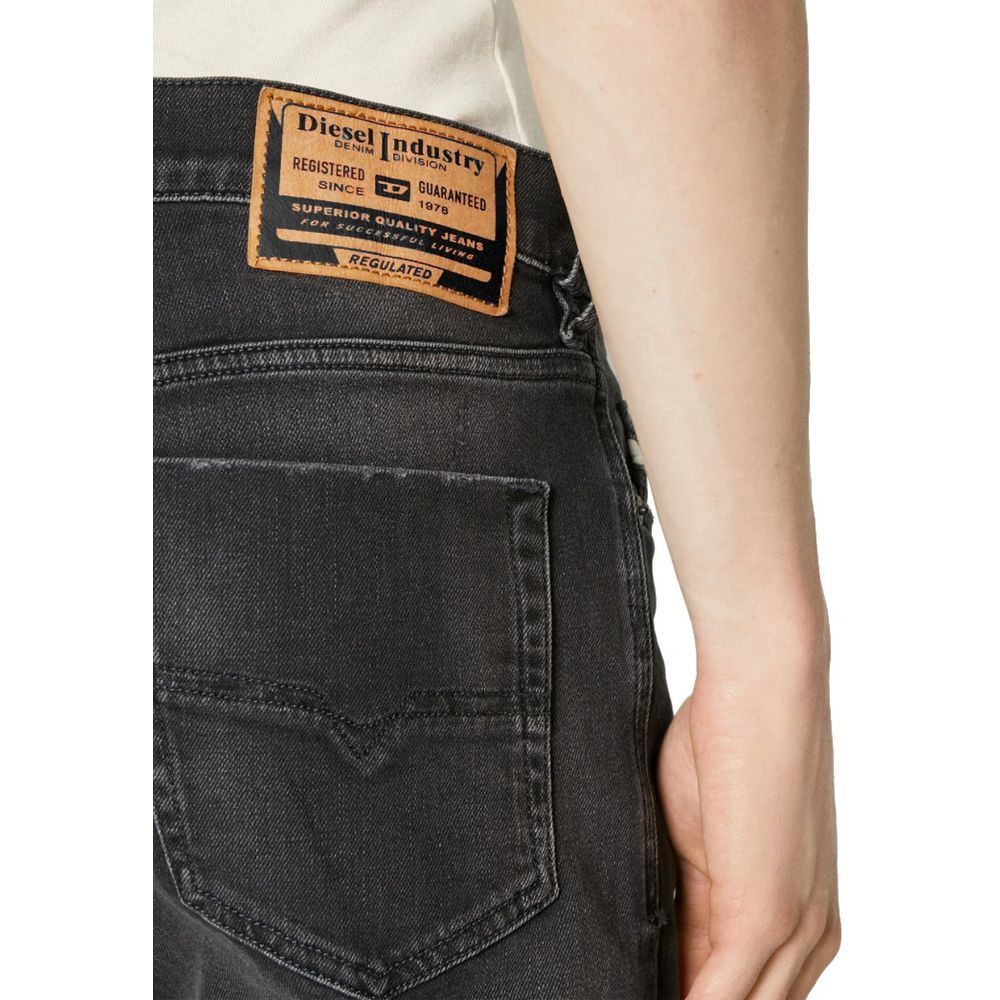 Vaqueros y pantalones de algodón negro