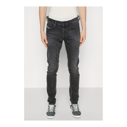 Vaqueros y pantalones de algodón negro