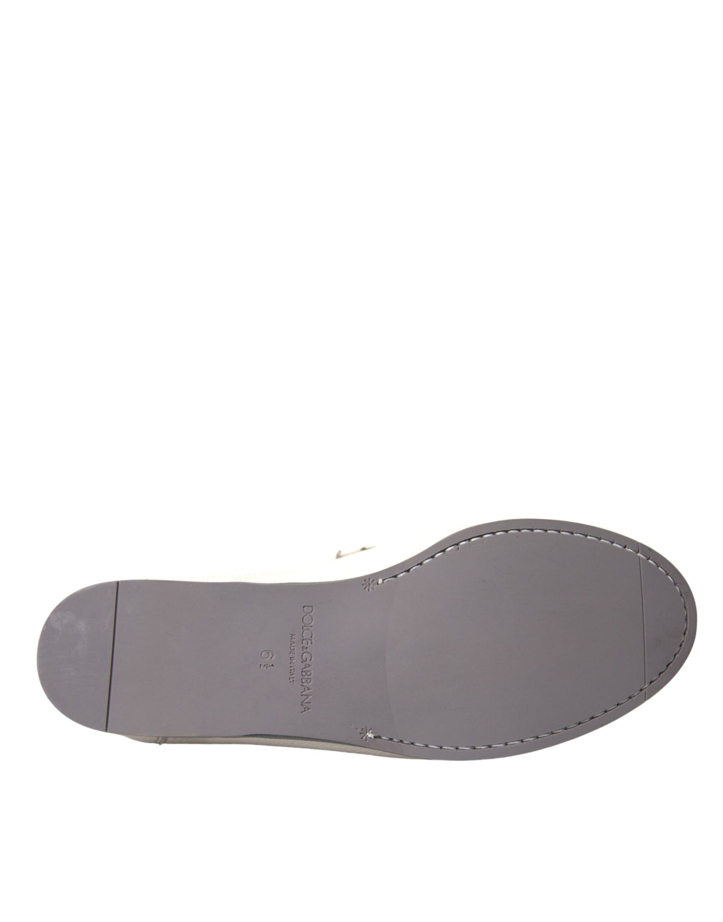 Mocasines de piel blanca y gris