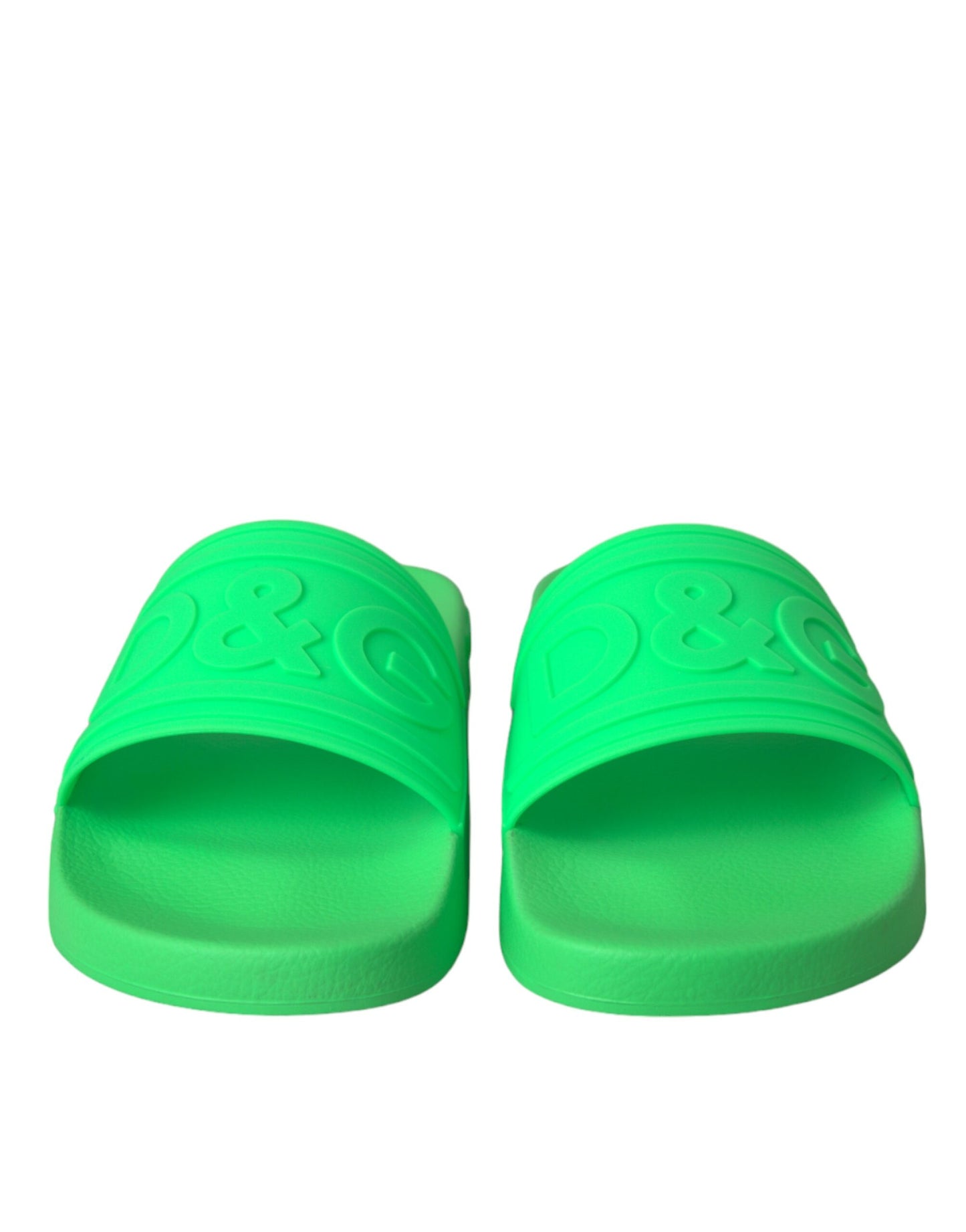 Sandalias de cuero verde para playa