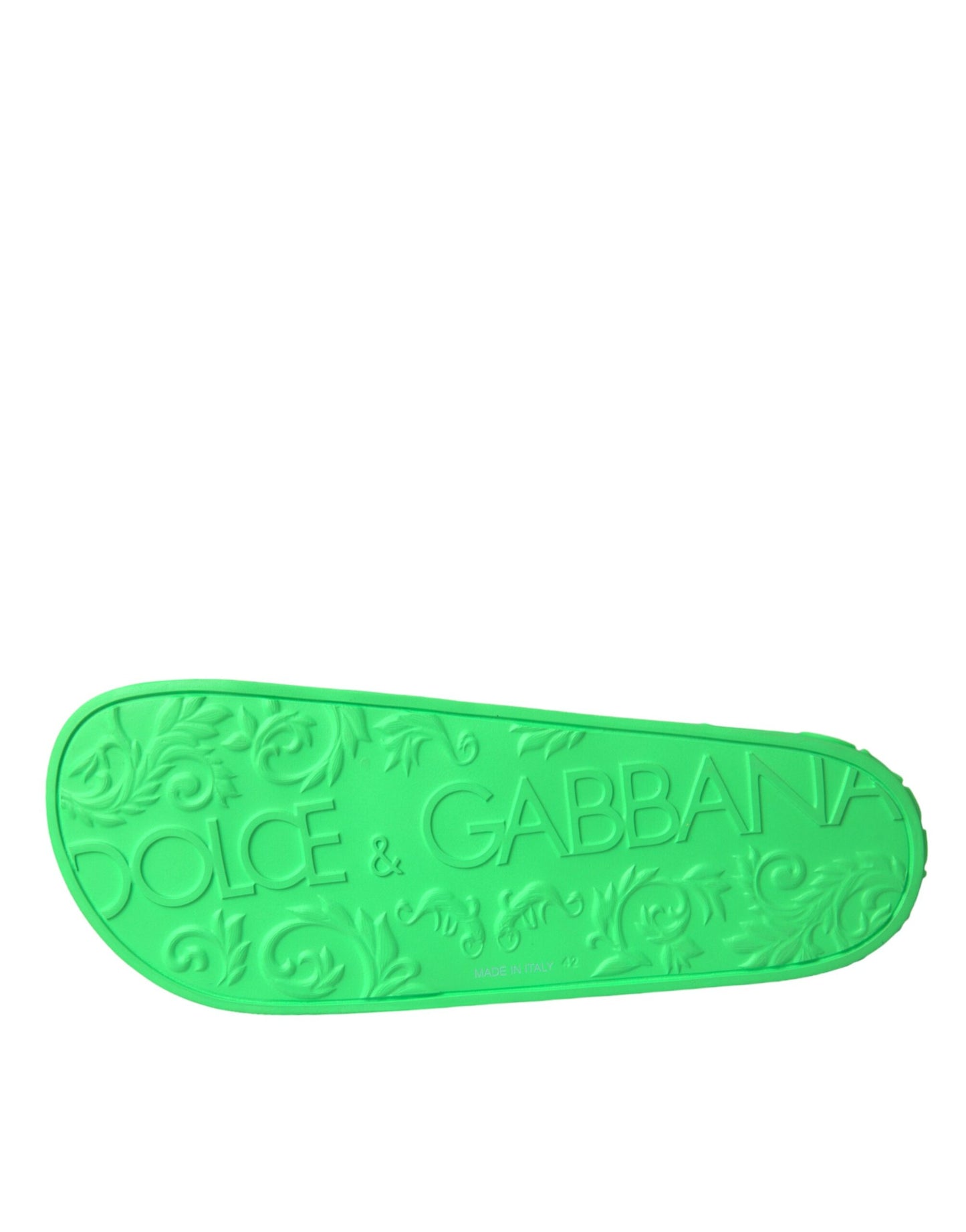Sandalias de cuero verde para playa