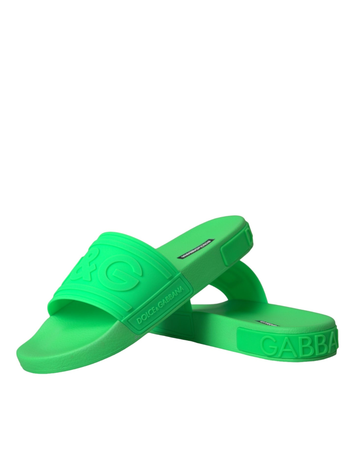 Sandalias de cuero verde para playa