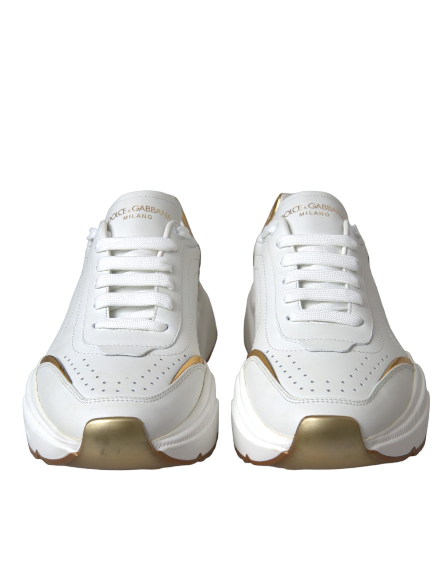 Zapatillas deportivas de piel DAYMASTER en oro blanco