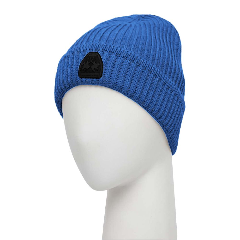 Gorro acrílico azul claro para hombre