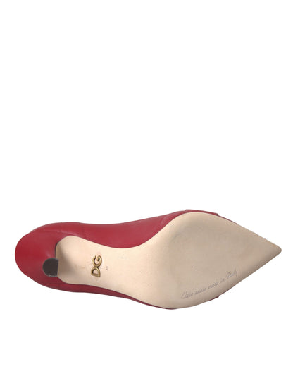 Zapatos de tacón de piel Red Devotion