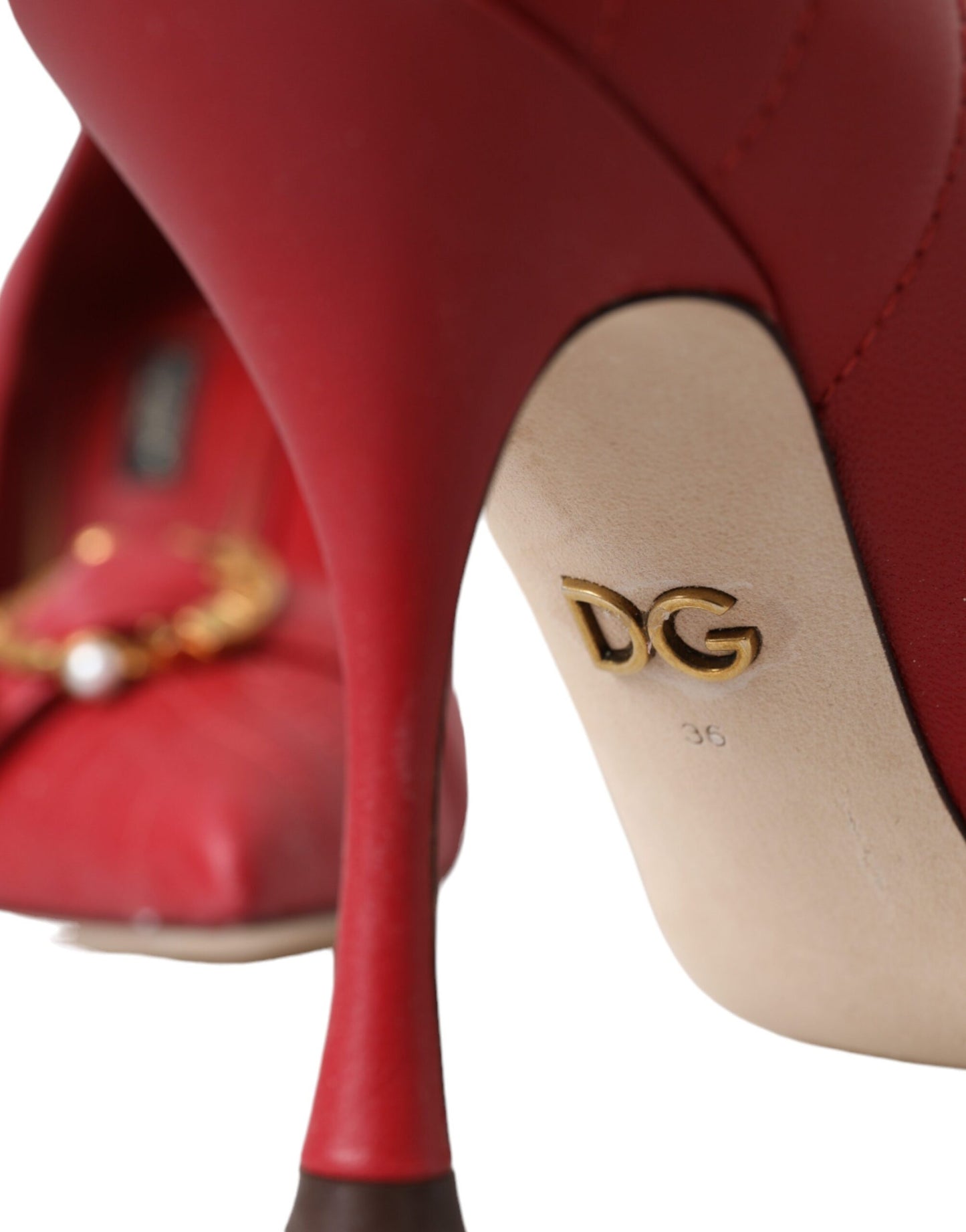 Zapatos de tacón de piel Red Devotion