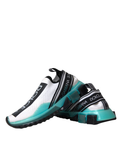 Zapatillas Sorrento sin cordones negras, blancas y azules