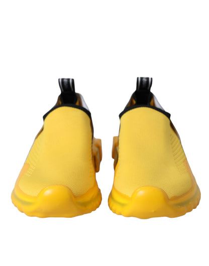 Zapatillas Sorrento amarillas sin cordones para mujer