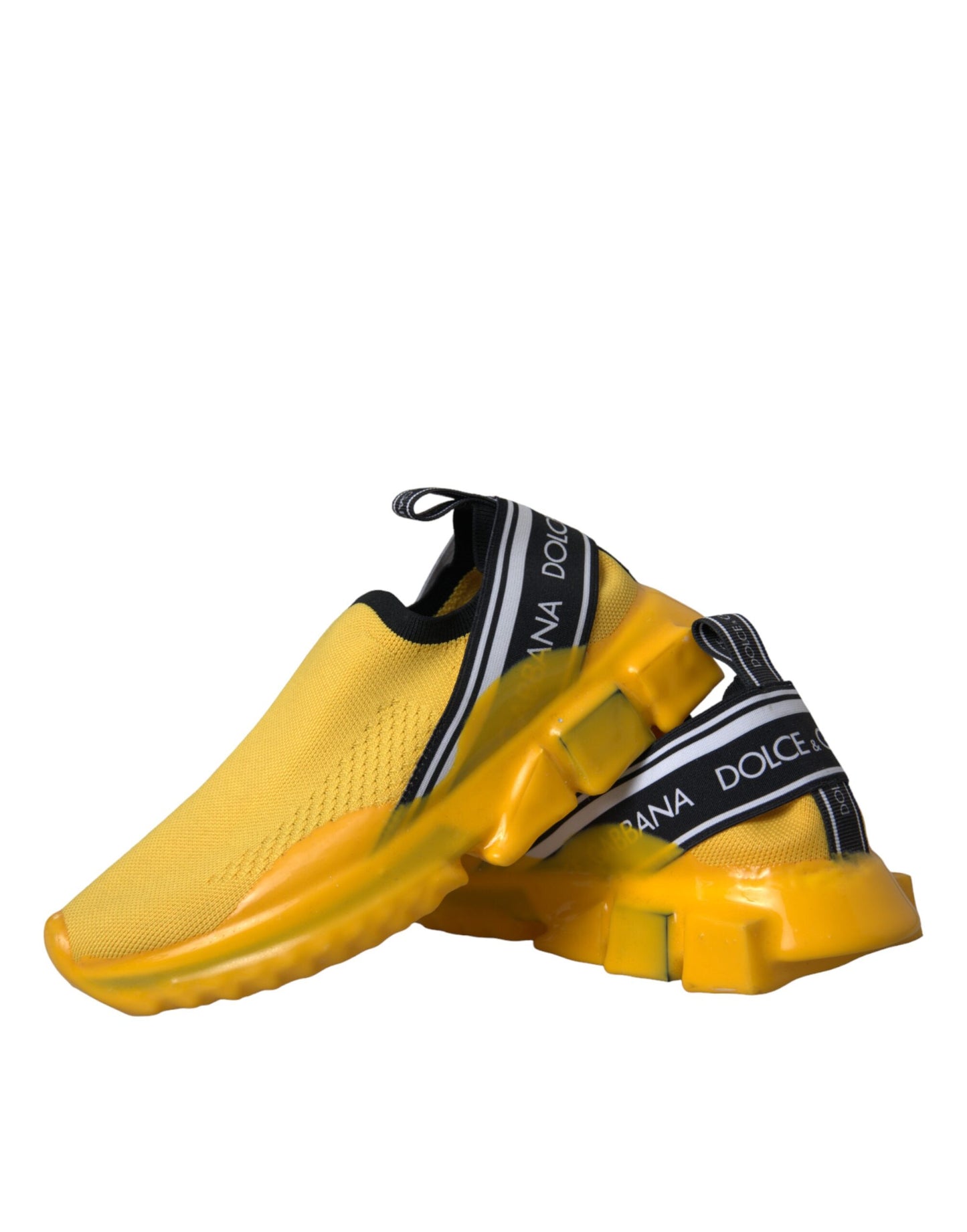 Zapatillas Sorrento amarillas sin cordones para mujer