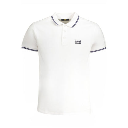 Polo de algodón blanco