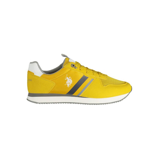 Zapatillas deportivas amarillas de poliéster para hombre