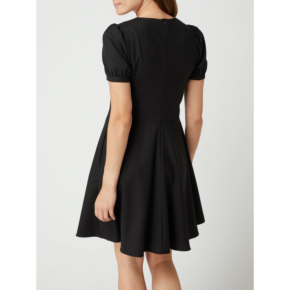 Vestido de mujer de poliéster negro