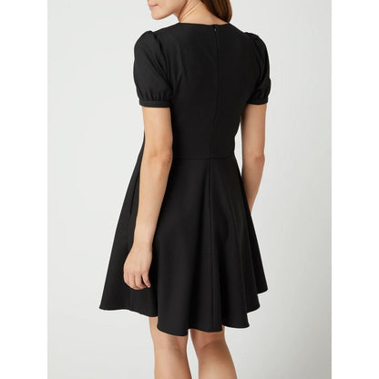 Vestido de mujer de poliéster negro
