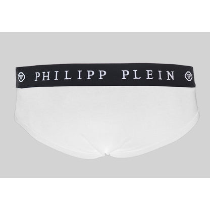 Calzoncillos bóxer blancos de algodón para hombre