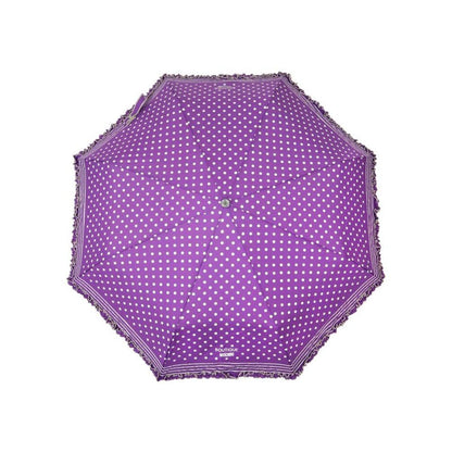 Paraguas morado de poliéster para mujer