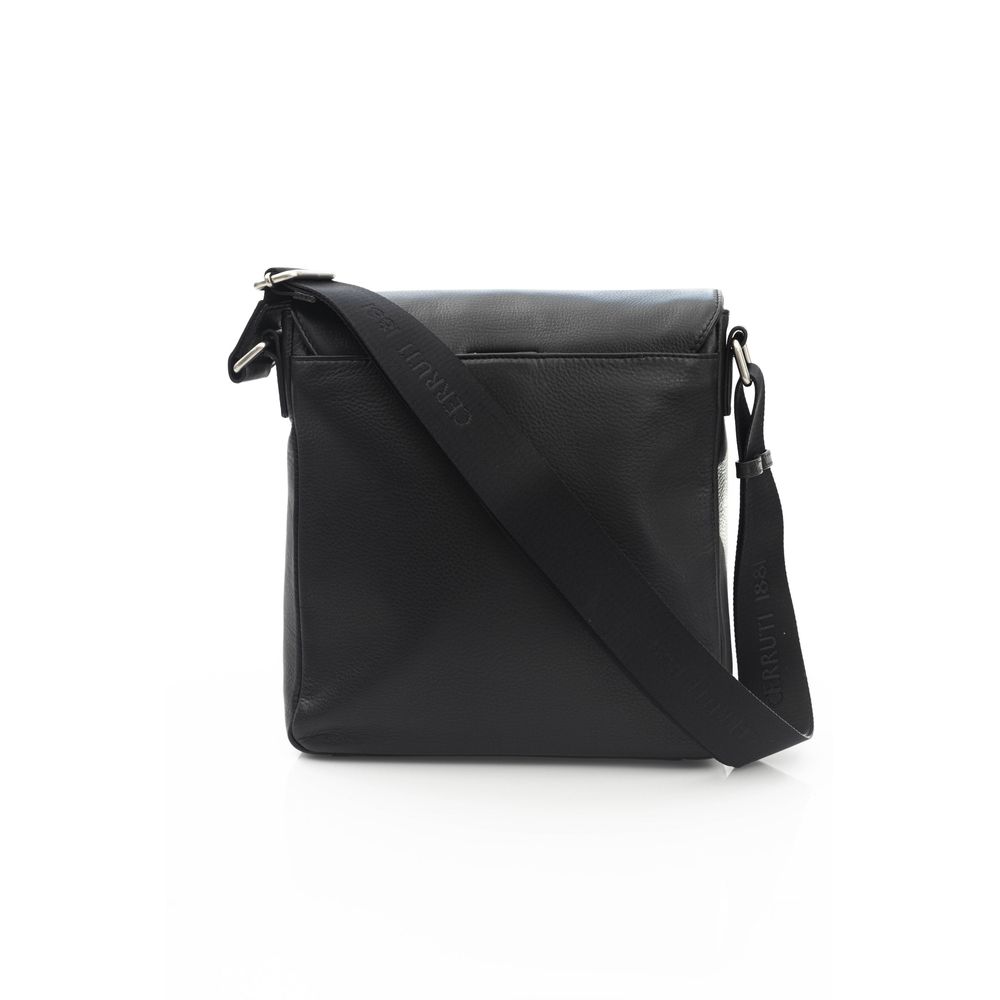 Bolso bandolera de piel amarilla para hombre