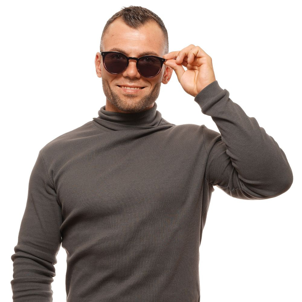 Gafas de sol burdeos para hombre