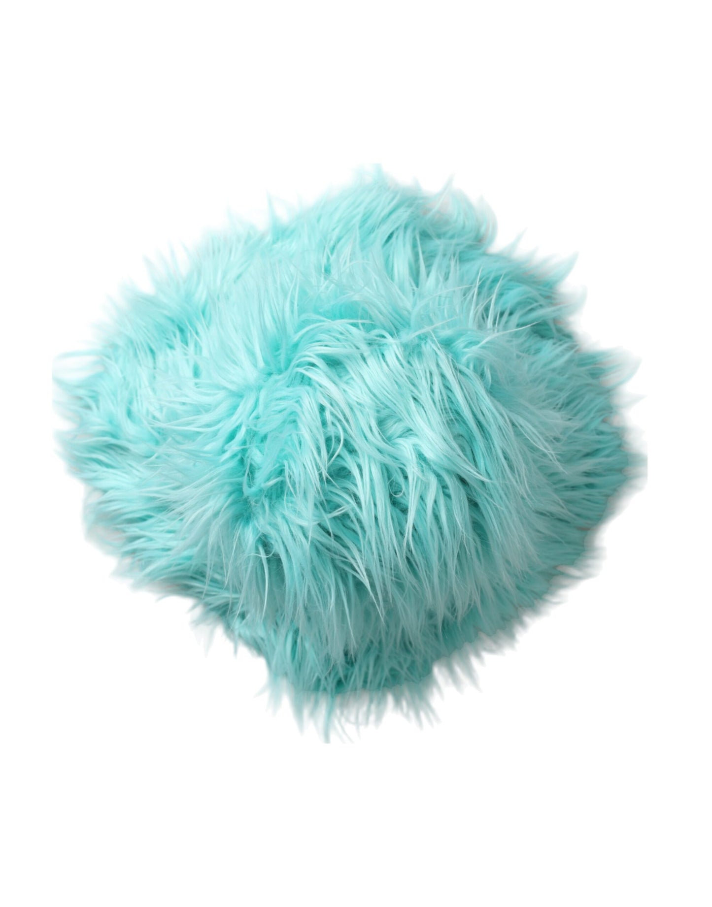 Sombrero de pescador de piel acrílica verde menta para mujer