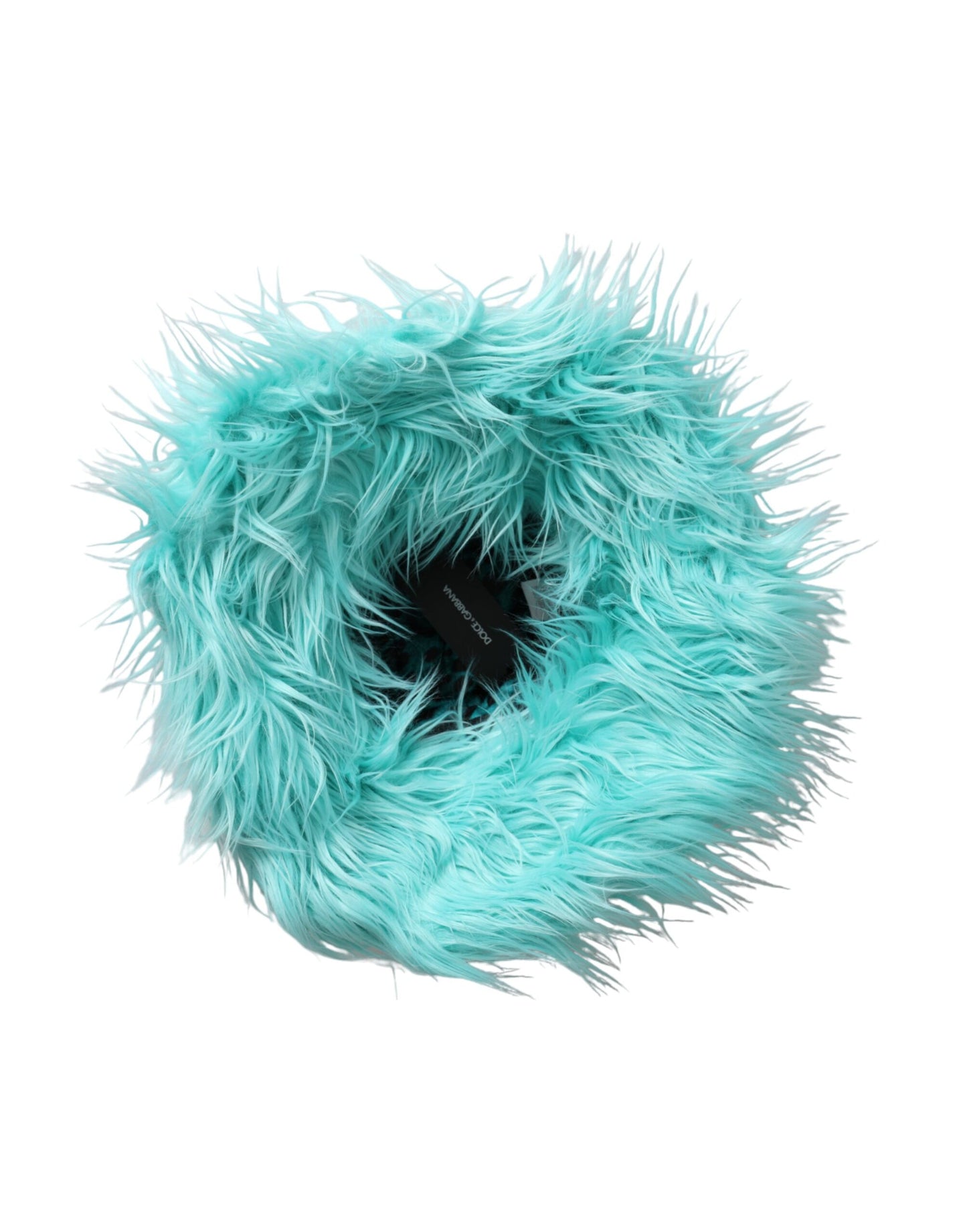 Sombrero de pescador de piel acrílica verde menta para mujer