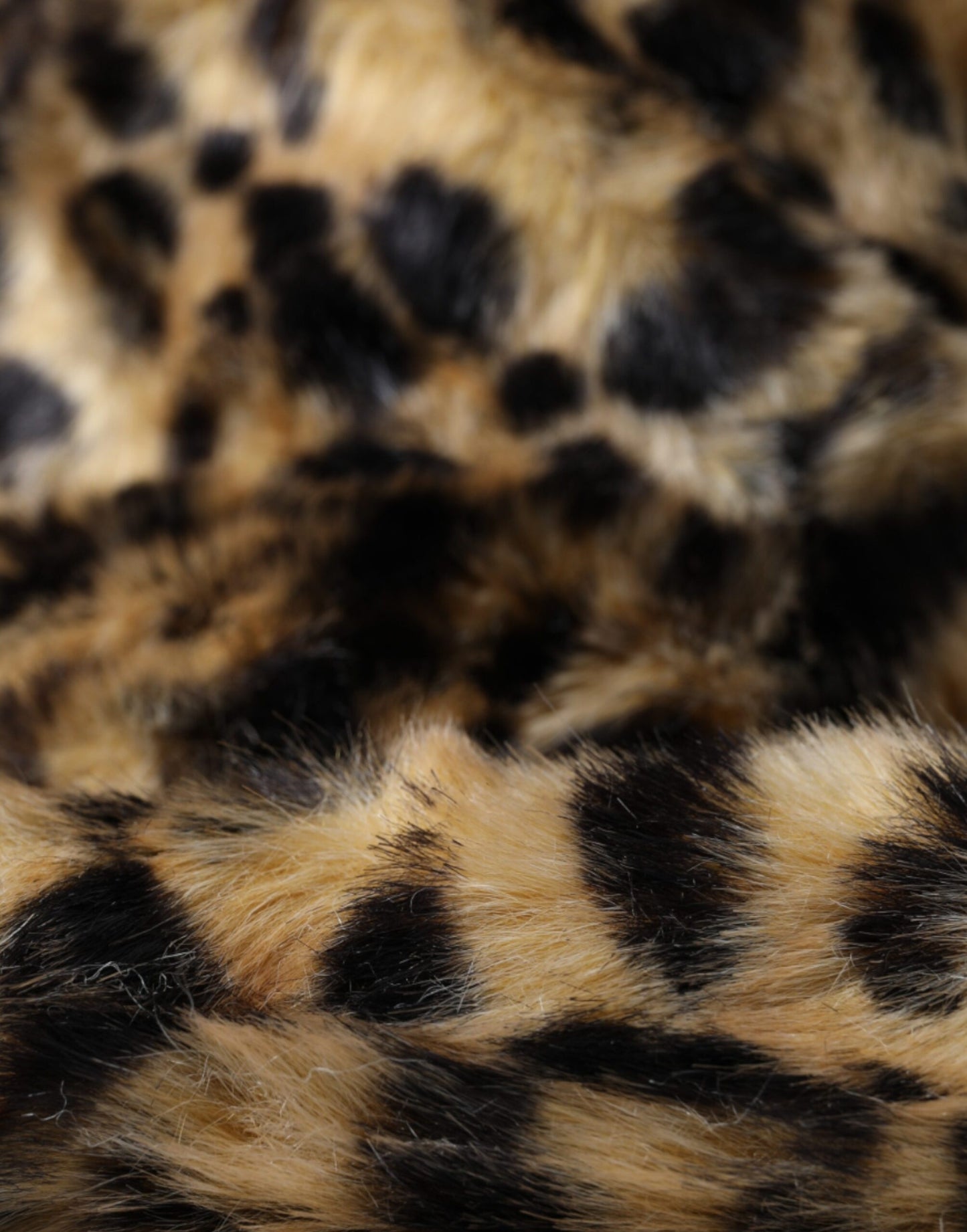 Sombrero de pescador de piel de leopardo marrón para mujer