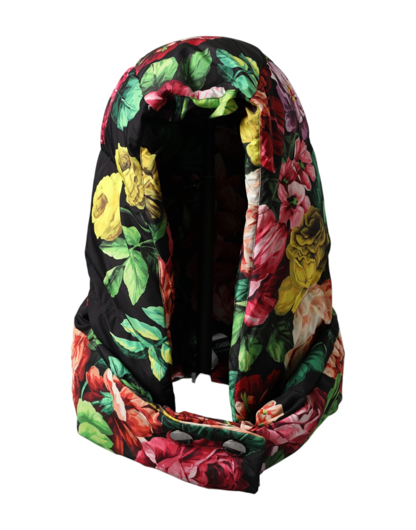 Sombrero multicolor floral para envolver toda la cabeza