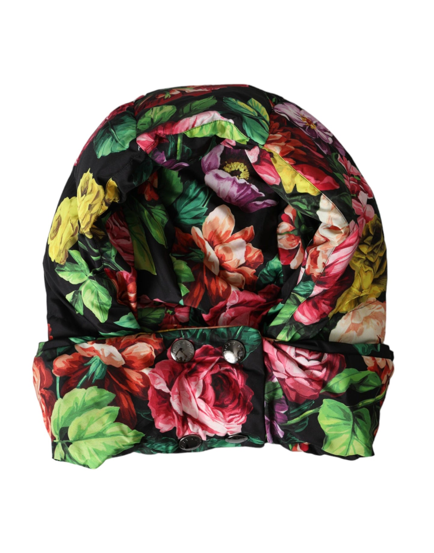 Sombrero multicolor floral para envolver toda la cabeza