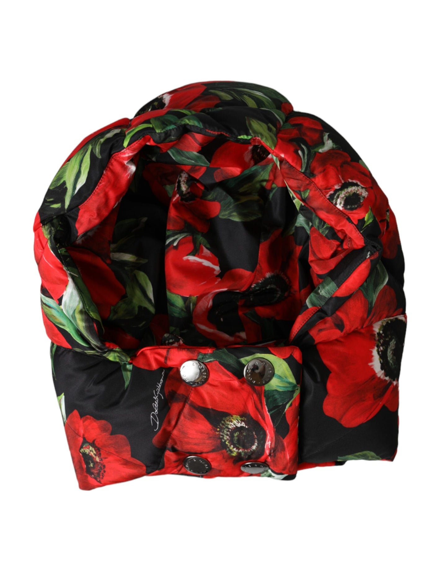 Sombrero envolvente de anémona multicolor