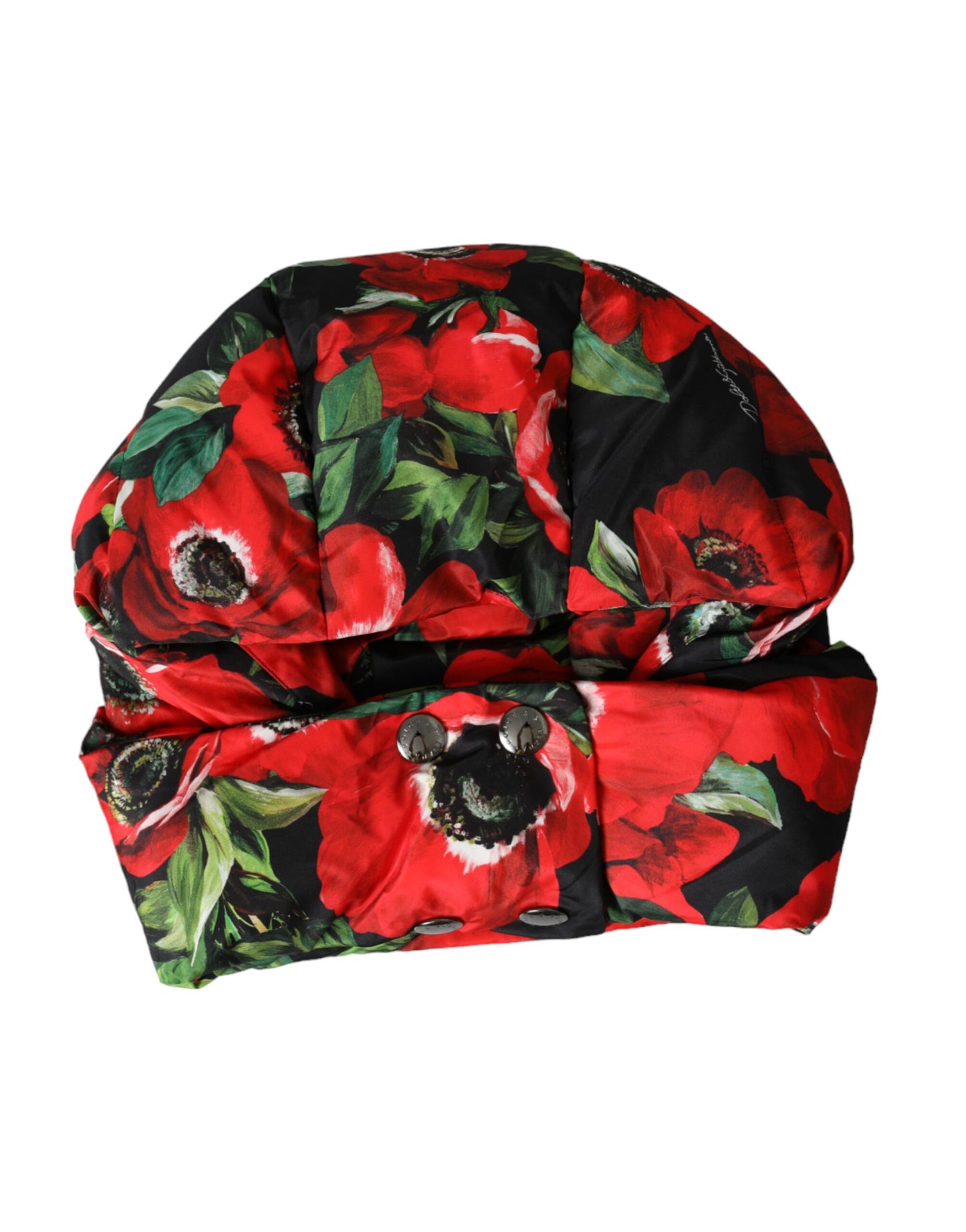 Sombrero envolvente de anémona multicolor
