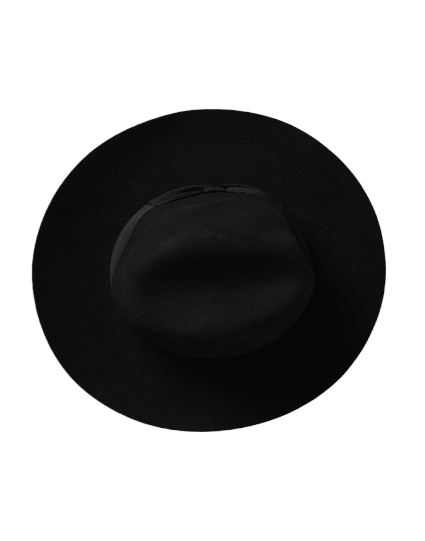 Sombrero fedora trilby de conejo negro para mujer