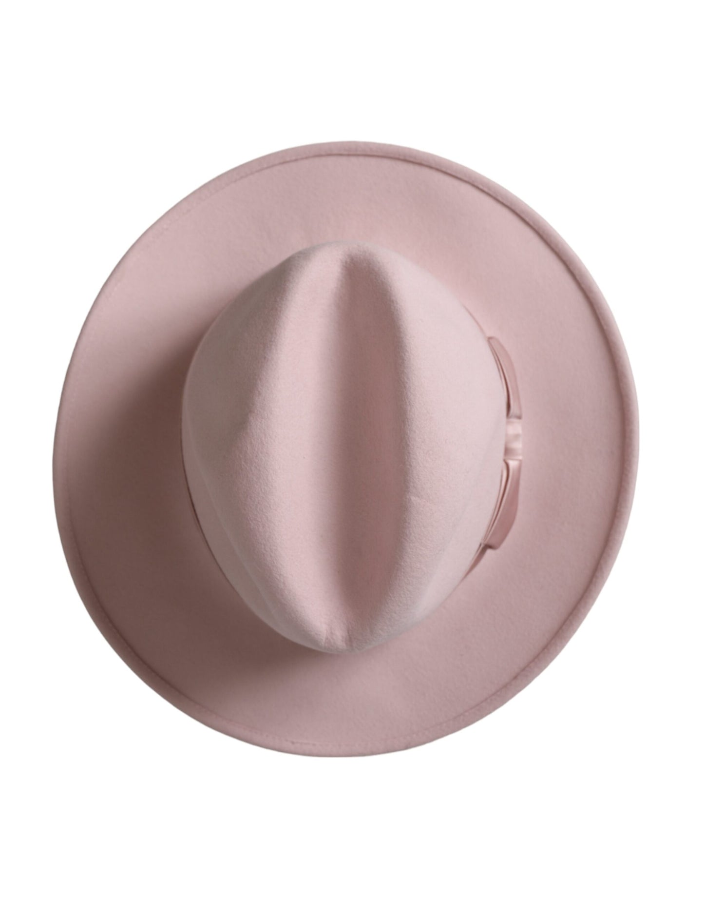 Sombrero Fedora Trilby de Conejo Rosa para Mujer