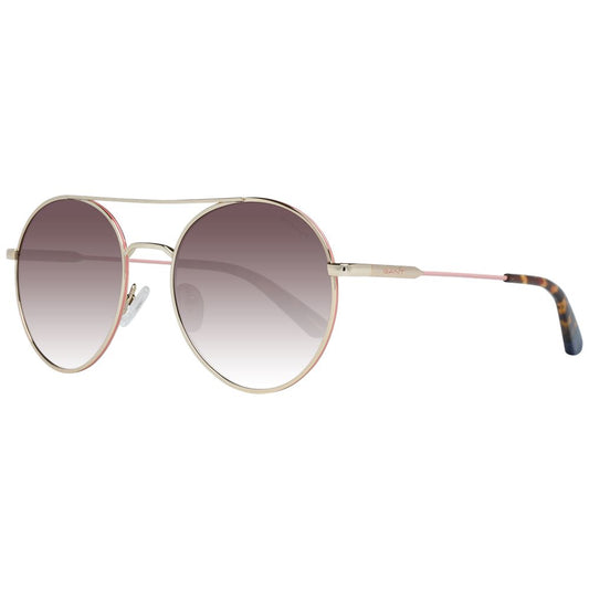 Gafas de sol doradas para hombre