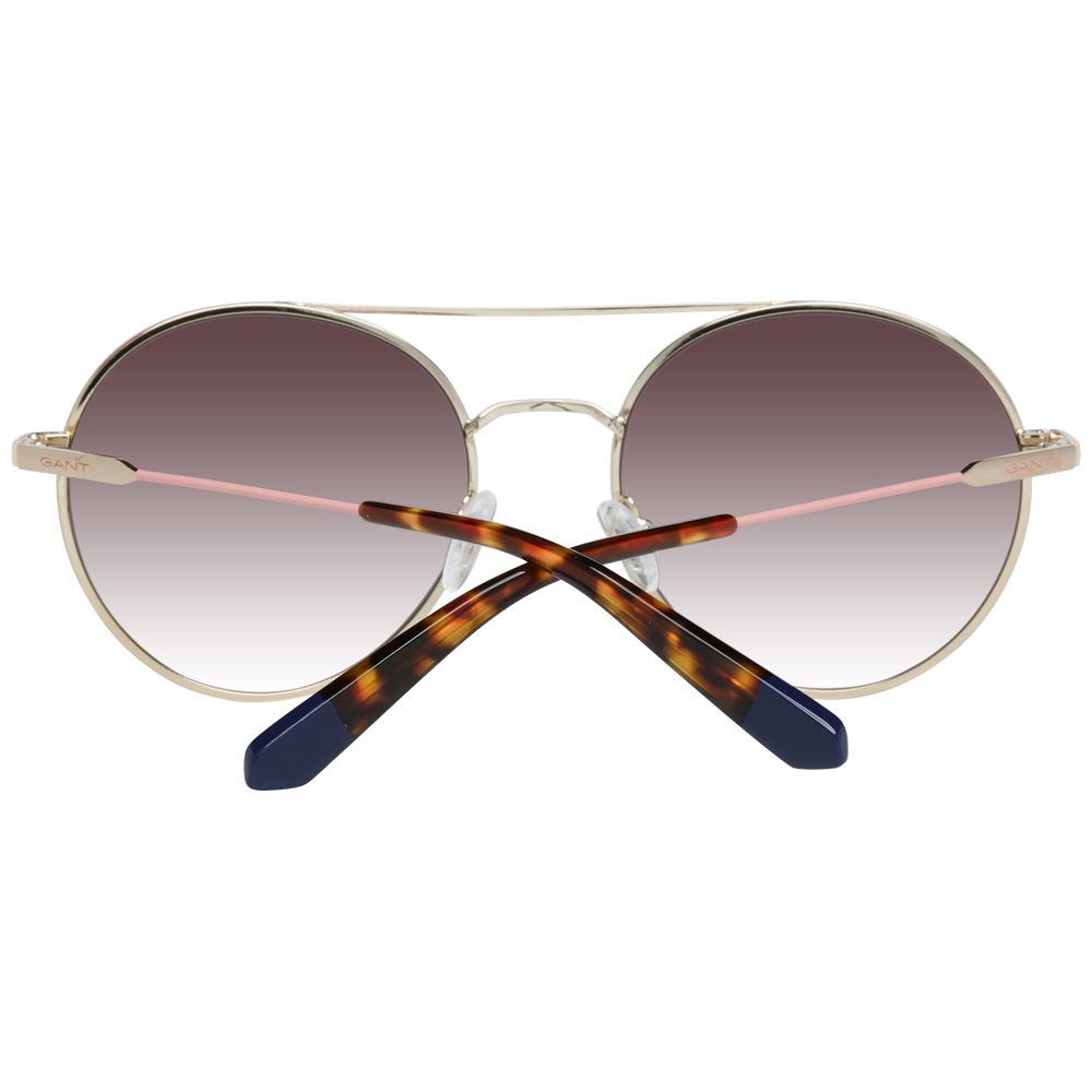 Gafas de sol doradas para hombre