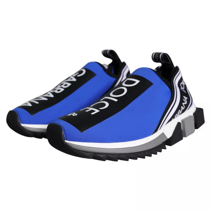 Zapatillas Sorrento de caña baja con logotipo azul