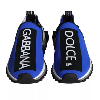 Zapatillas Sorrento de caña baja con logotipo azul