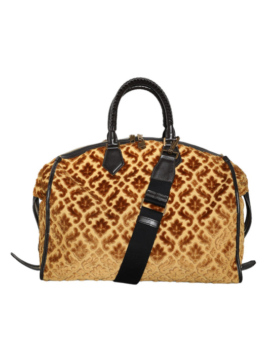 Bolso de hombro tipo bandolera de terciopelo beige para mujer