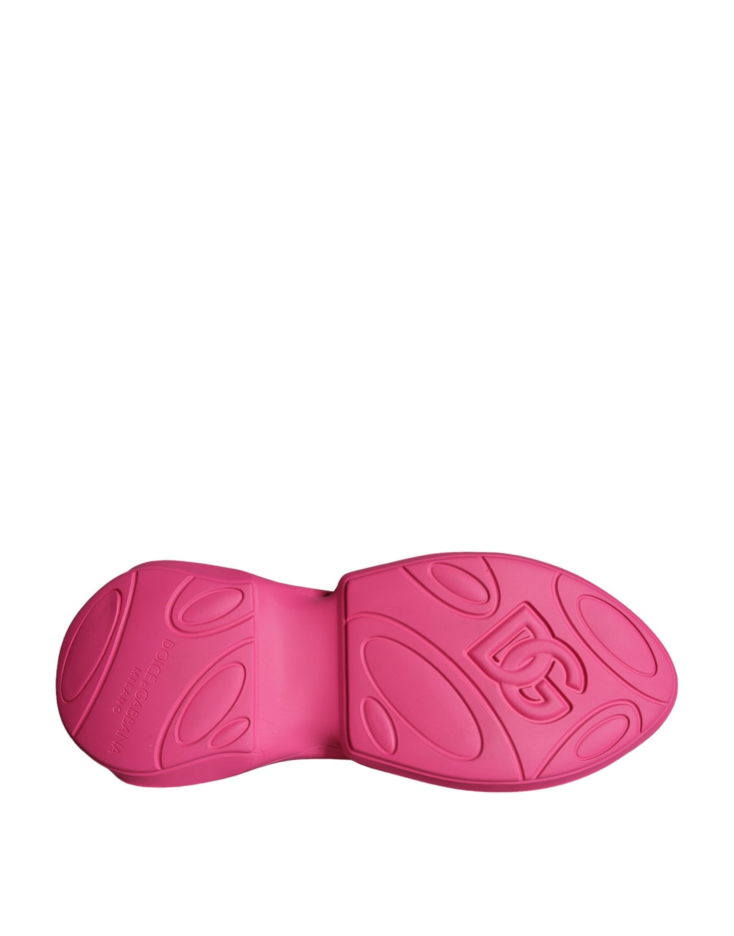 Calcetines deportivos con estampado de logotipo rosa